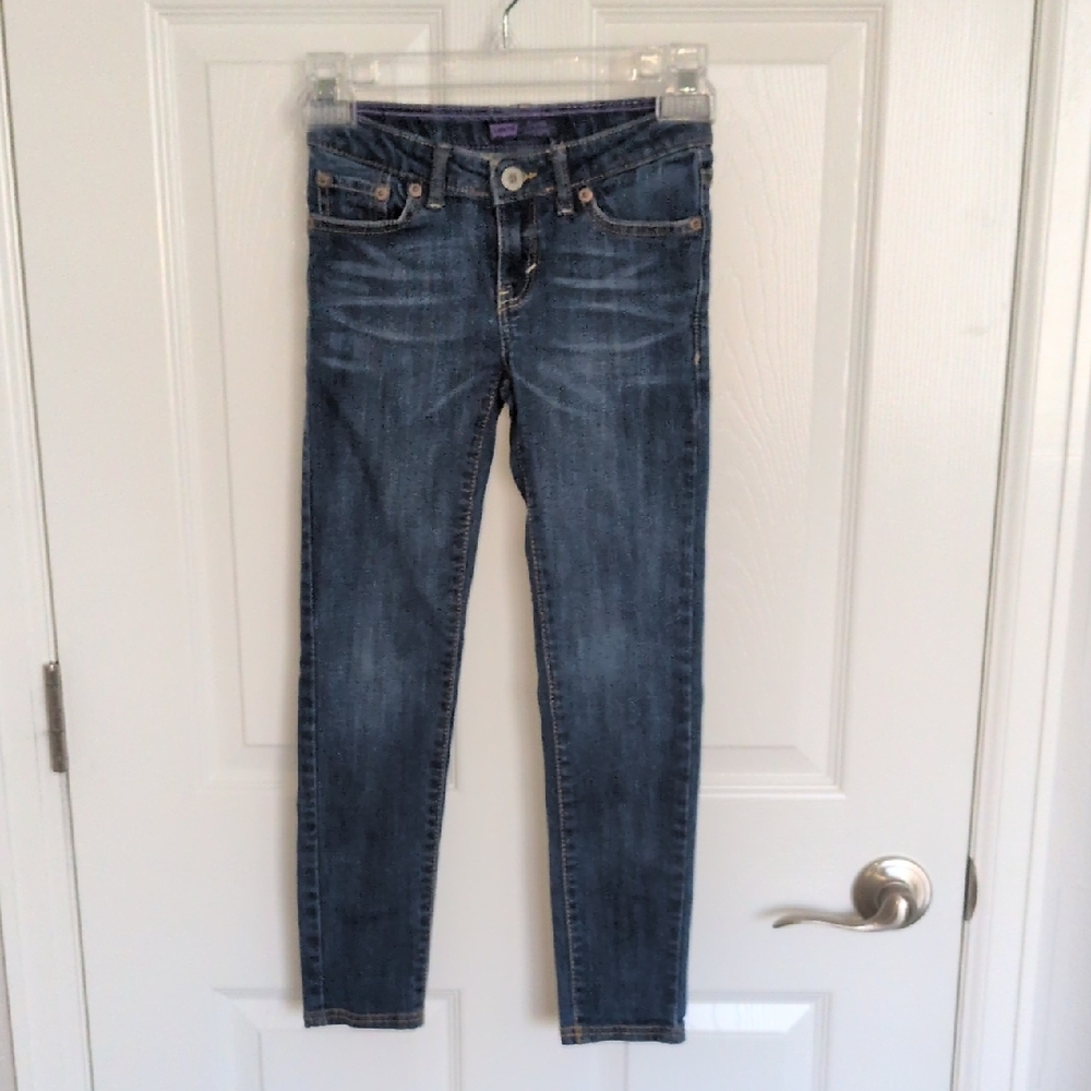 Levi's Girls Denim Legging Jeans - 7 Reg